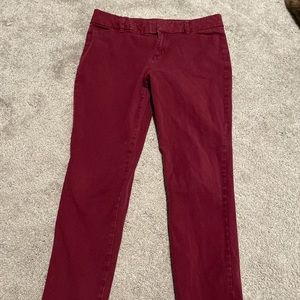 CUTE Wine Purple Old Navy Pixie Long Pants